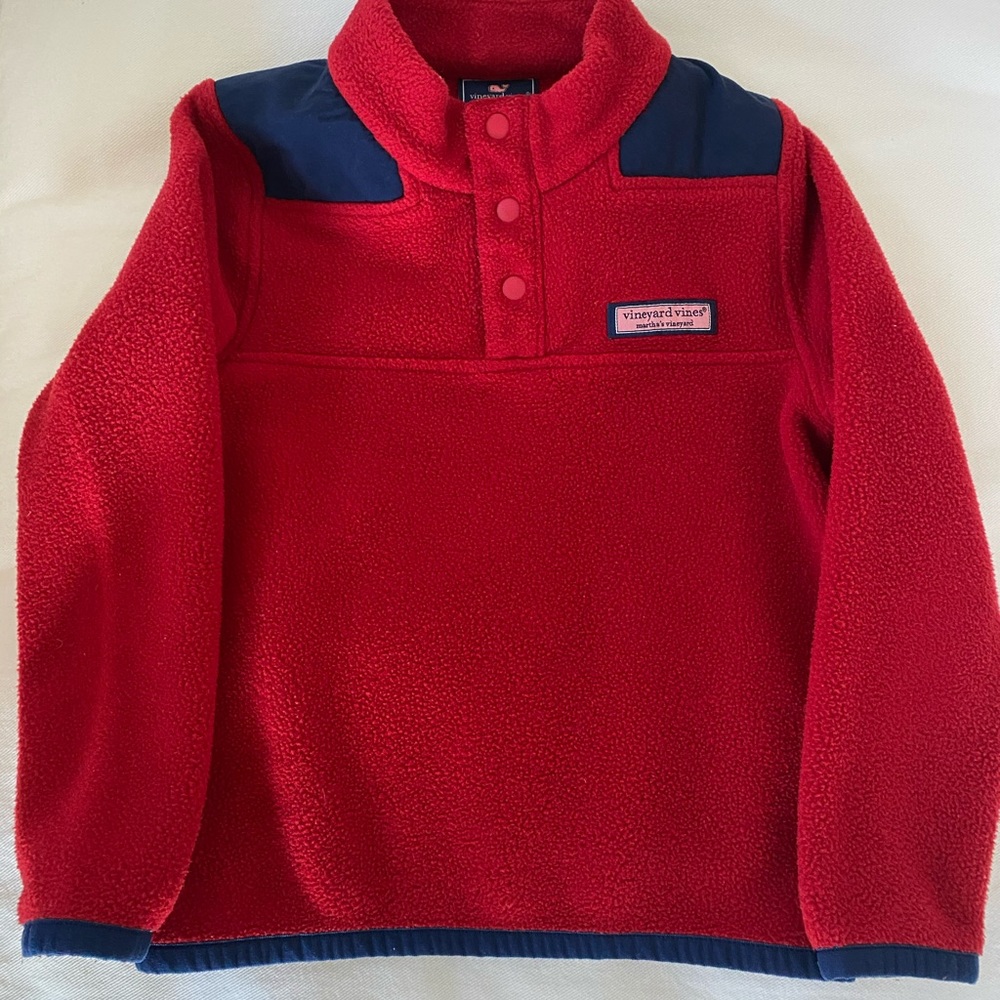 Vineyard Vines Boys Size 4t 3-button pullover